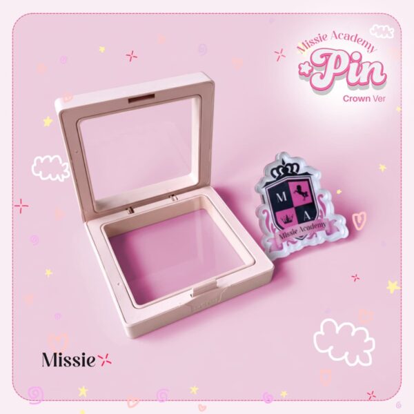 missie pin badge by missie academy