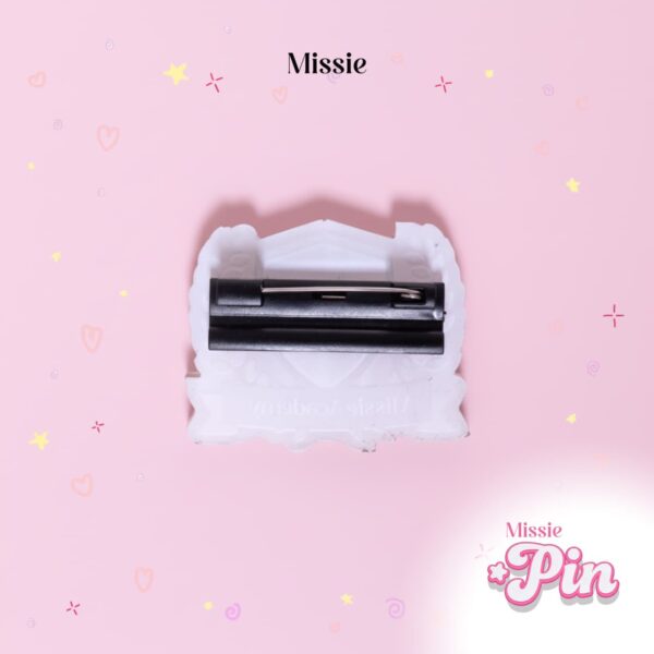 missie pin badge by missie academy