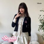 missie – starlet atasan wanita layer model cardigan preppy