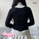 missie – starlet atasan wanita layer model cardigan preppy