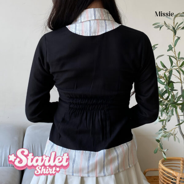 missie – starlet atasan wanita layer model cardigan preppy