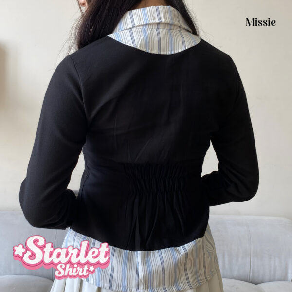 missie – starlet atasan wanita layer model cardigan preppy