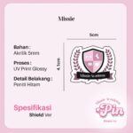 missie pin badge by missie academy