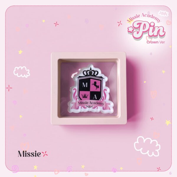 missie pin badge by missie academy