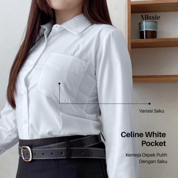 missie celina kemeja ospek slimfit
