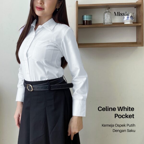 missie celina kemeja ospek slimfit