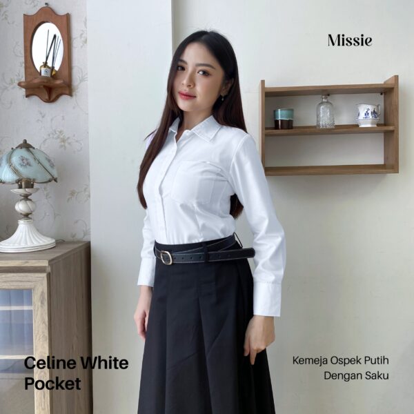 missie celina kemeja ospek slimfit